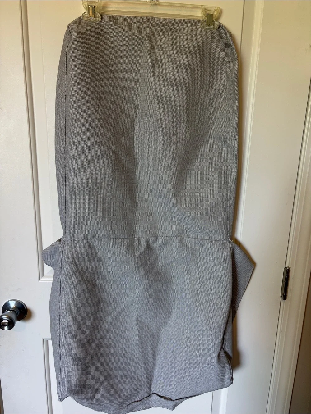 Gray IKEA parsons chair cover, new
